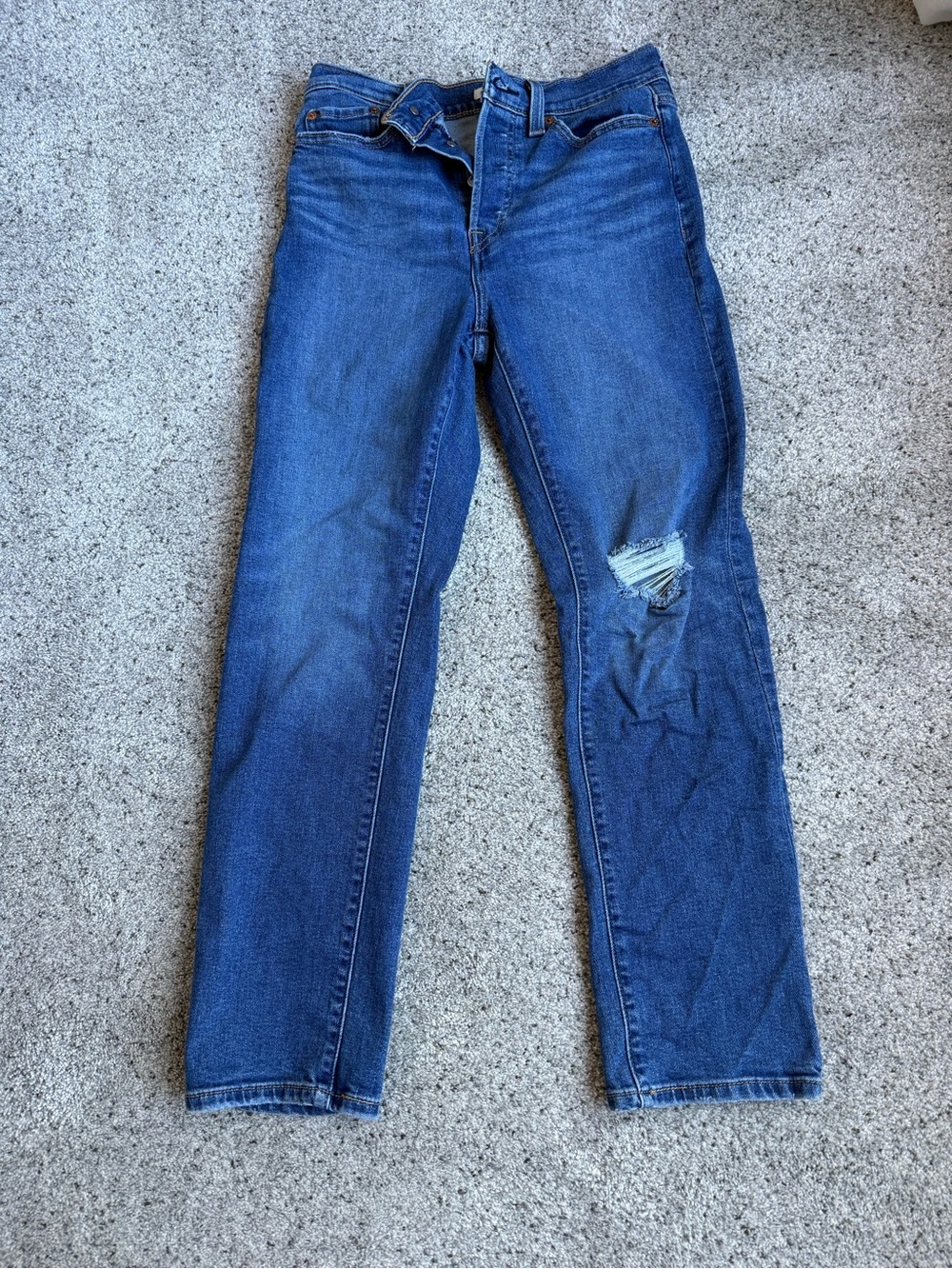 Levi’s Women Wedgie Straight Jeans Sz 28